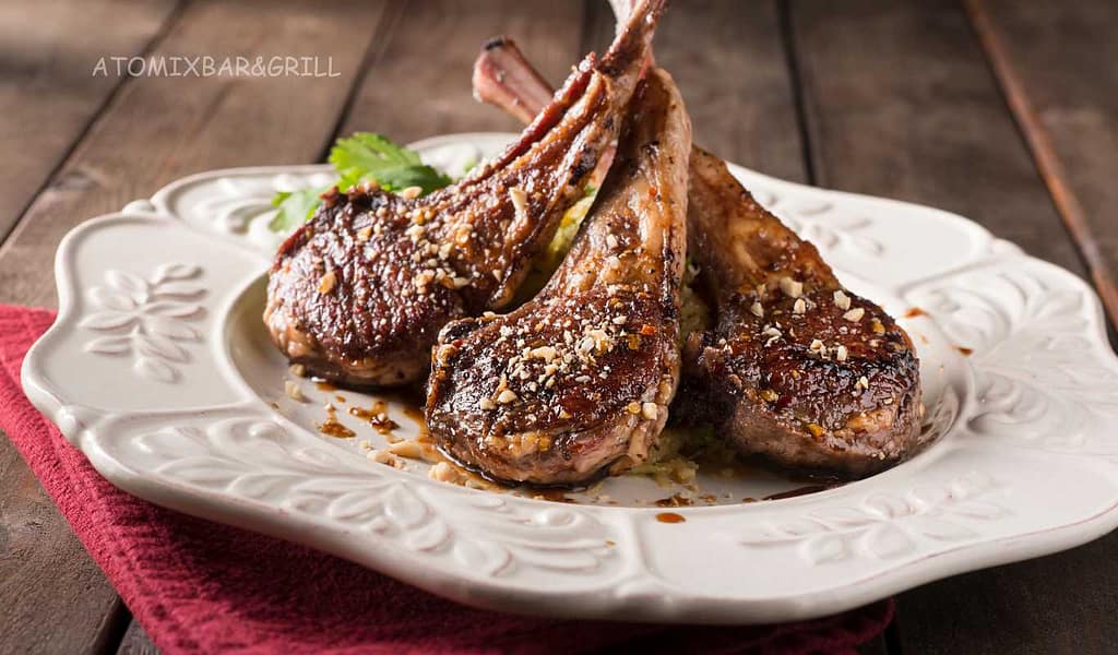 Lamb chops and its recipe